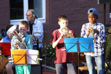 Serenade bei schönstem Sommerwetter