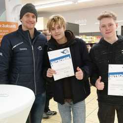 Berufsfachschüler bei Aldi-Azubi-Wochen in Schwenningen