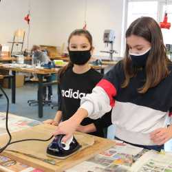 Realschüler lernen bei fachübergreifendem Projekt alles über Wachs