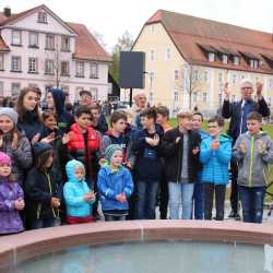 Brunnen am Zinzendorfplatz eingeweiht