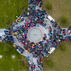 Brunnen am Zinzendorfplatz eingeweiht