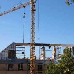 Haus Spangenberg hat wieder einen Dachstuhl