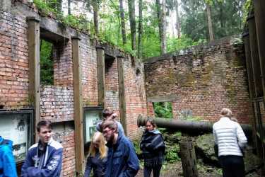 Besuch des Gedenkpfads Eckerwald