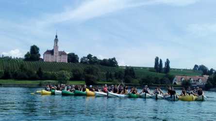 Paddeltour auf dem Bodensee