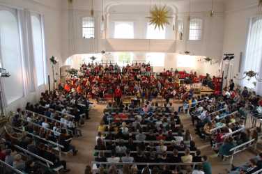 Herz und Herz vereint zusammen – Gemeinsame Musikwoche zweier Zinzendorfschulen