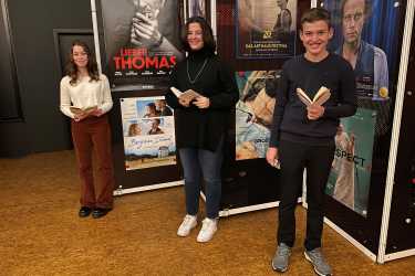 Theater AG liest im Kino