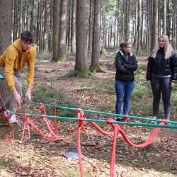 Tiefseilgarten selbst gebaut