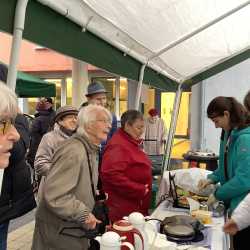 AES-Gruppe beim Nikolausmarkt im CBH