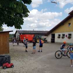 Radtour ins Blaue bringt Garfield in den Stall