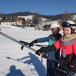 Wintersporttag in drei Skigebieten