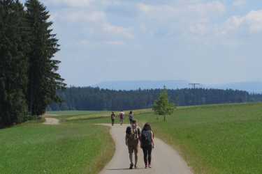 Fachschüler wandern umweltbewusst