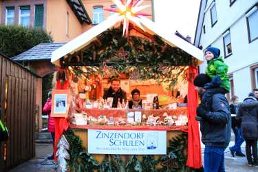 Stand am Weihnachtsmarkt ein toller Erfolg